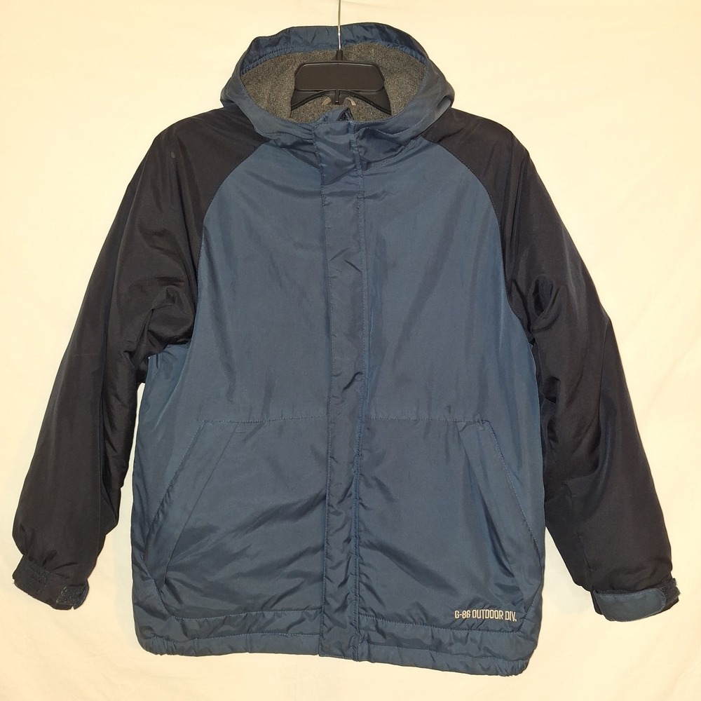 Gap Kids G-86 Outdoor DIV Hooded Jacket Navy Blue XL (12) Winter Coat Boys